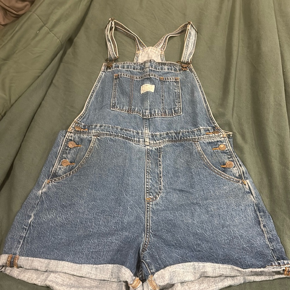 Vintage Levi overall shortalls